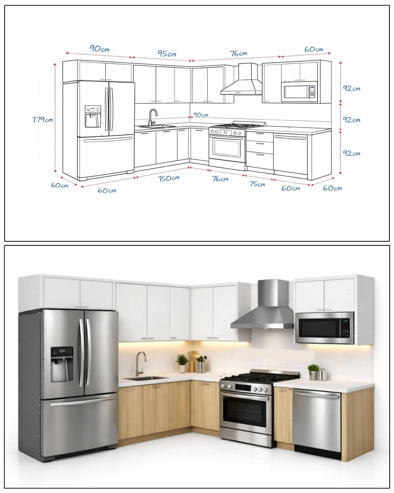 Modern open-plan kitchen renovation Pretoria