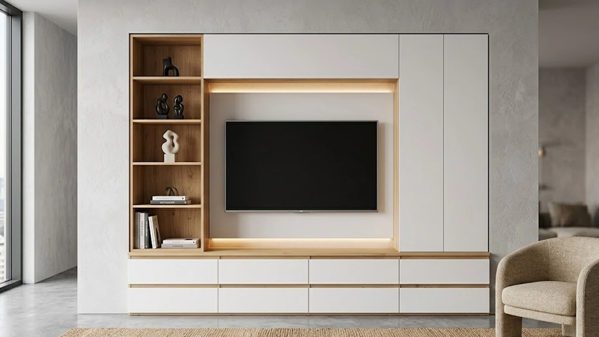 Custom wall unit Faerie Glen Pretoria